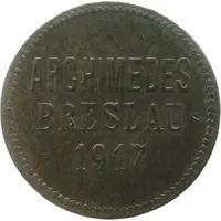 100 Pfennigs - Breslau Archimedes