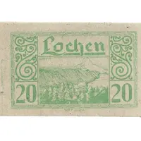 20 Heller Lochen