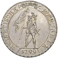 4 Francs loose wreath