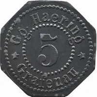 5 Pfennig - Grafenau Gg. Haering