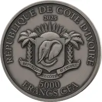 5000 Francs CFA Phoenix