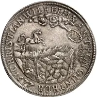 2 Thalers - Christian William I and Anthony Günther II