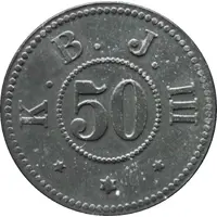 50 Pfennig - Buer K.B.J. III