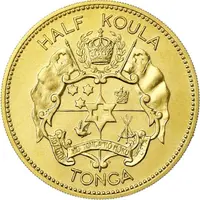 1/2 Koula - Salote Tupou III