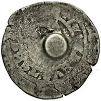 1 Prague Groschen Counterstamped