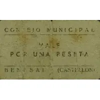 1 Peseta Benasal