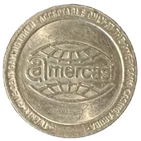 25 Cent Token - Americana Casino Aruba Palm Beach