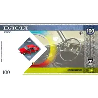 100 LEI - Dacia 1300 - BFR Fantasy
