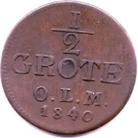 1/2 Grote - Paul Frederick August