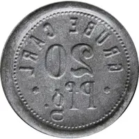 20 Pfennig - Köln Grube Carl