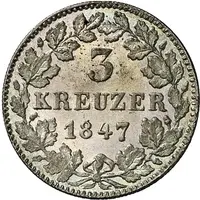 3 Kreuzers - Charles