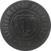 10 Pfennig - Kaufbeuren Edge: Reeded