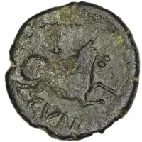 Gold Plated Stater - Cunobelin Cunobelinus Wild Contemporary Counterfeit