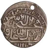 1 Abbasi Type B, in the name of Karim Khan Zand, 1751-1779, Ganja