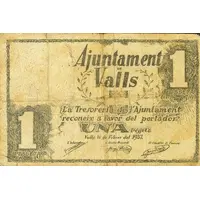 1 Peseta Valls