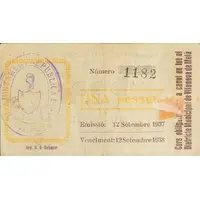 1 Peseta Vilanova de Meià