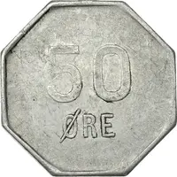 50 Øre Beer token, Grytviken, South Georgia