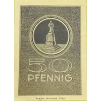 50 Pfennigs Mitteldeutsche Notgeldausstellung