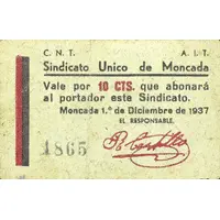 10 Céntimos Moncada