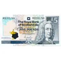 5 Pounds Royal Bank of Scotland - 2014 Ryder Cup, Gleneagles