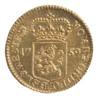 1/4 Gulden gold, 1.5 ducats weight