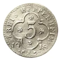 5 Pfennig - Heppenheim