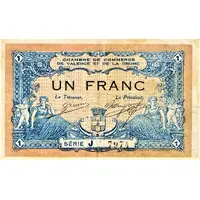 1 Franc - Chambre de Commerce de Valence et de la Drôme 26