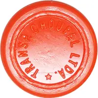Token - Transp. Choupal Ltda. round, raised edge