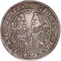 1 Thaler - Johann Christian and Georg Rudolf