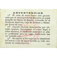 25 Céntimos Pozo-Estrecho