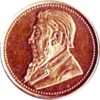 Token - 3 Pence Sammy Marks Tickey, Jeweller's Copy