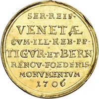 Treaty of Zurich, Bern and Venice gold