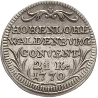 2 1/2 Kreuzer - Charles Albert