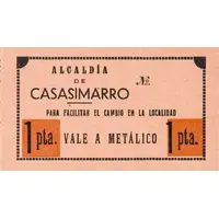 1 Peseta Casasimarro