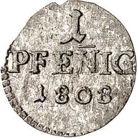 1 Pfennig - Ernest I