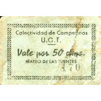 50 Céntimos Mateo de las Fuentes
