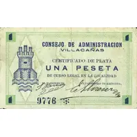 1 Peseta Villacañas