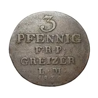 3 Pfennig - Henry XIX