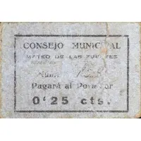 25 Céntimos Mateo de las Fuentes
