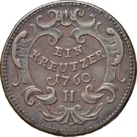 1 Kreuzer - Maria Theresia Hall