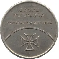 1 Peseta - Cooperativa Sanitaria - Casal Mutualista