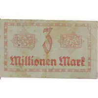 3 000 000 Mark Reichsbahndirektion