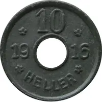 10 Heller - Katzenau Internierten Lager