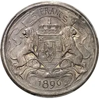 5 Francs - Léopold II Pattern