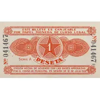 1 Peseta Alcoy