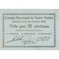 50 Céntimos Pedro Muñoz