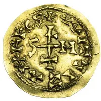 Tremissis - Egica and Wittiza Salmantica