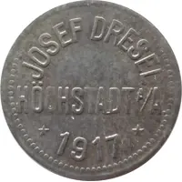 10 Pfennig - Höchstadt an der Aisch Josef Dresel