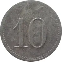 10 Pfennig - Höchstadt an der Aisch Josef Dresel