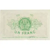 1 Franc - Chambres de Commerce du Tarn [81]